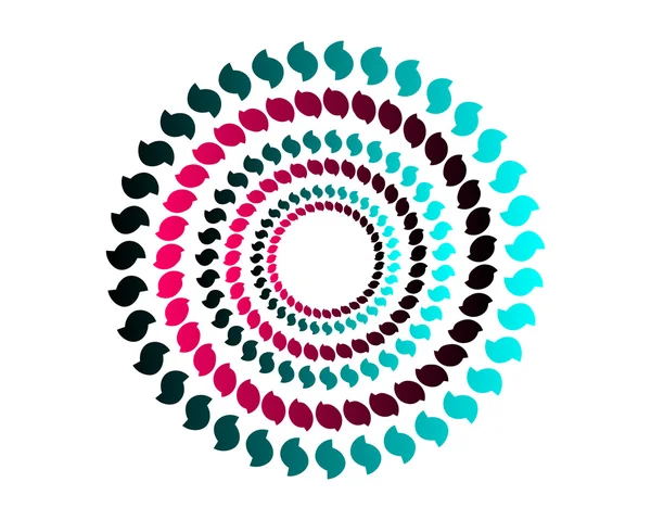 Farbige Kreise — Stockvektor