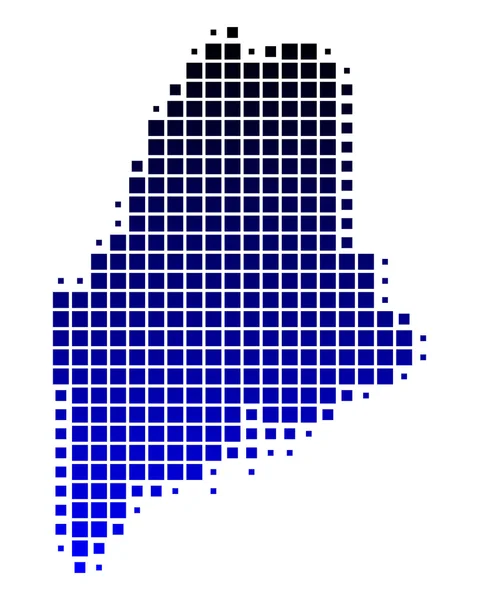 Карта Мен — стоковий вектор