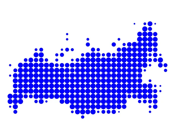 stock vector Map of Russia