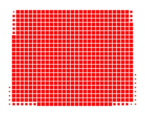 怀俄明州的地图 — 图库矢量图片