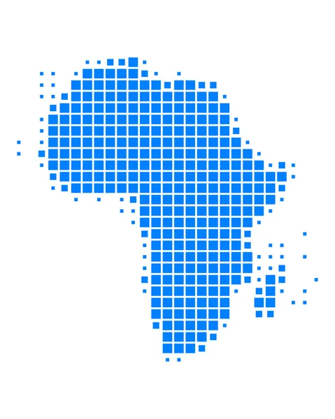 stock vector Map of Africa