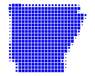 Map of Arkansas