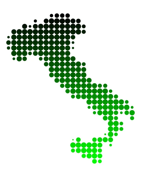 意大利地图 — 图库矢量图片