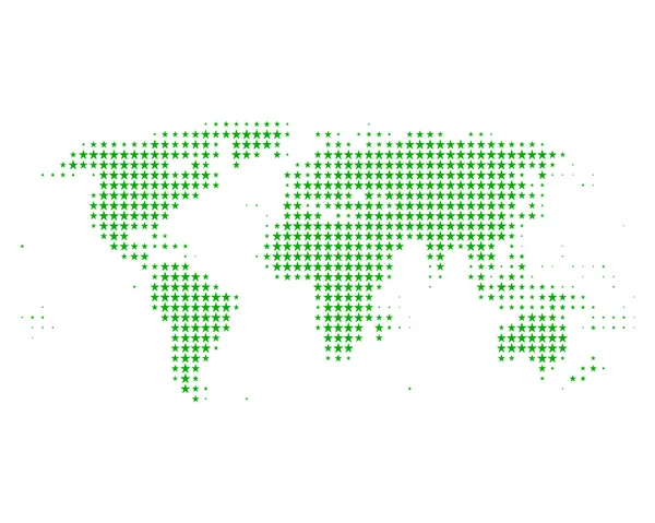 Mapa mundial — Vector de stock