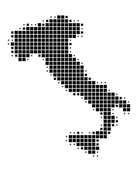 Peta Italia. - Stok Vektor