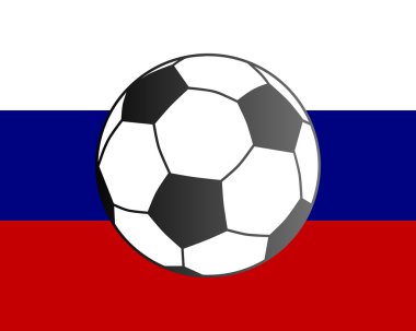 Slovakya ve futbol topu bayrağı