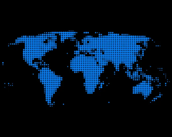 Mapa do mundo —  Vetores de Stock