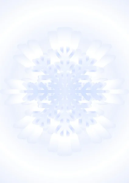 雪の結晶. — ストックベクタ