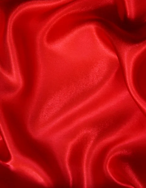 Seda roja lisa como fondo —  Fotos de Stock