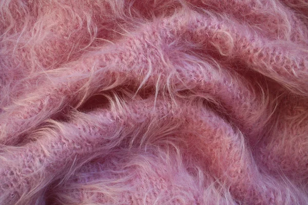 Fond en laine rose — Photo