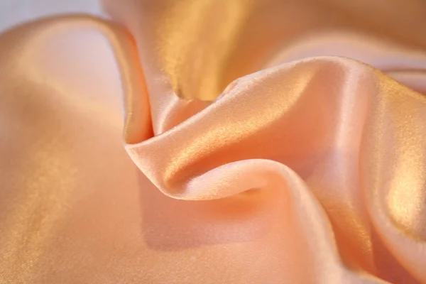 Fondo liso elegante de seda dorada y rosa —  Fotos de Stock