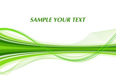 Green line clipart