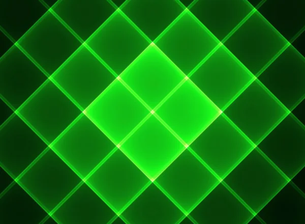 Black background in a green cage — Stock Photo, Image