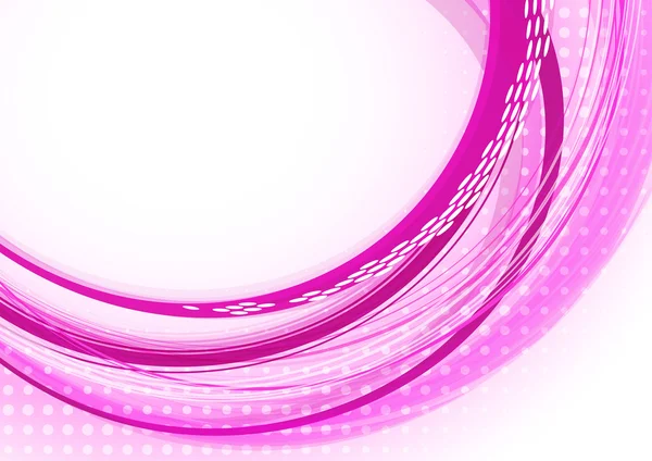Pink arc — Stock Vector