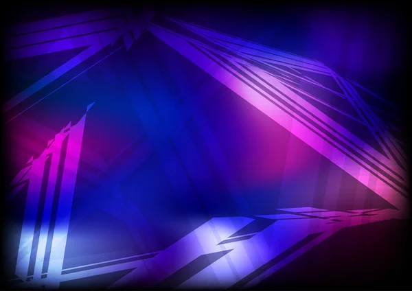 Fond bleu foncé et violet — Image vectorielle