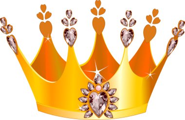 Beautiful tiara clipart