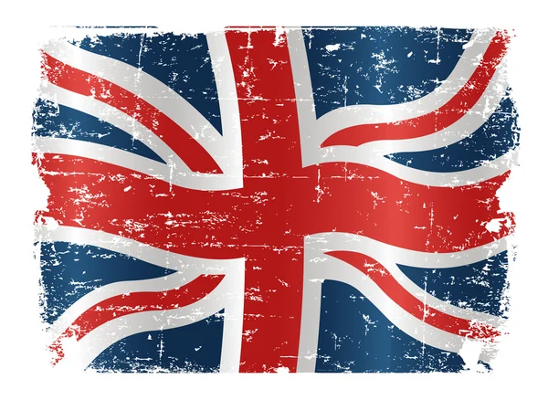 Design der britischen Flagge — Stockvektor