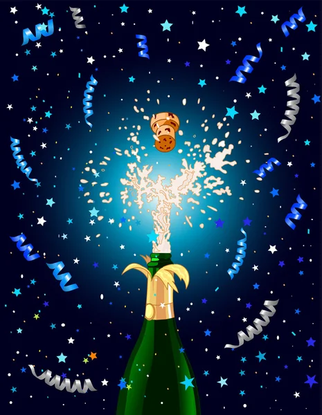 香槟庆祝活动背景 — 图库矢量图片