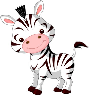 Hayvanat Bahçesi eğlenceli. Zebra