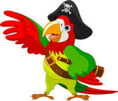 pirát papoušek