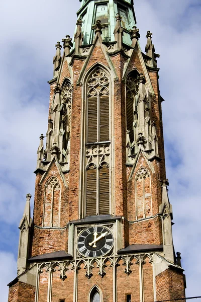 Stary kościół katolicki st.gertrude — Zdjęcie stockowe