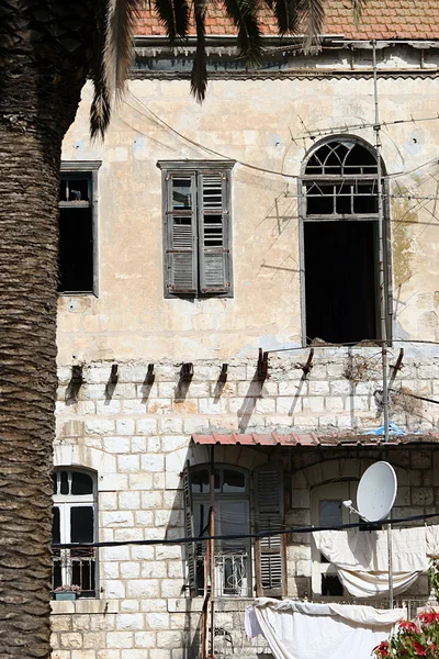 stock image Old dwelling-houses in Bethlehem