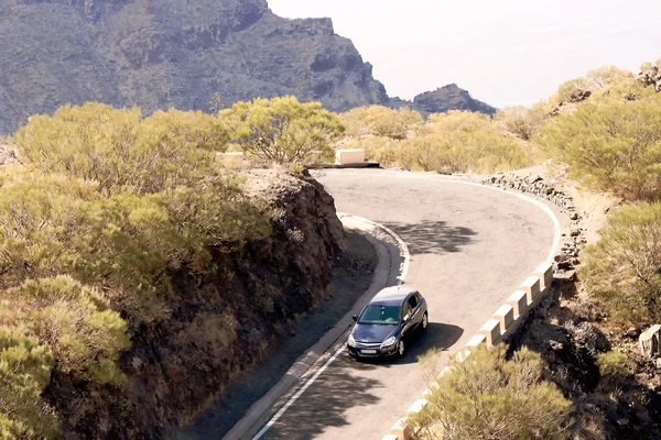 stock image Mountain road to the village Mask