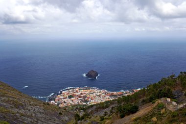 Small town Garachico clipart