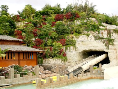 Siam water park in Tenerife clipart