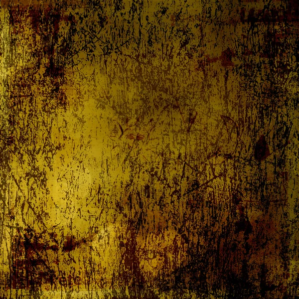 Анотація стародавнього фону в стилі скрапбукінгу з золотою орною — стокове фото