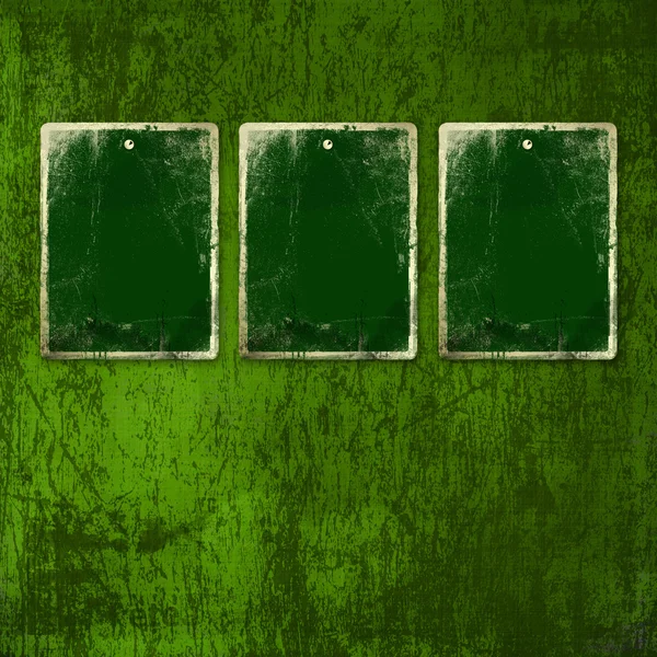 St Patrick ősi dísz grunge zöld háttér — Stock Fotó