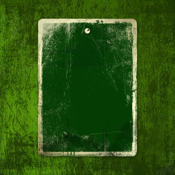 Grunge groene achtergrond met oude sieraad voor st patrick — Stockfoto