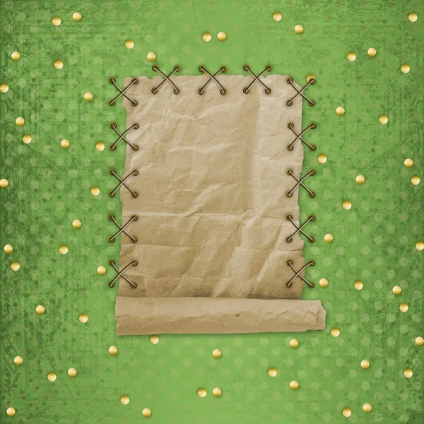 Grunge kağıt tasarımı scrapbooking tarzı soyut backgr üzerinde — Stok fotoğraf