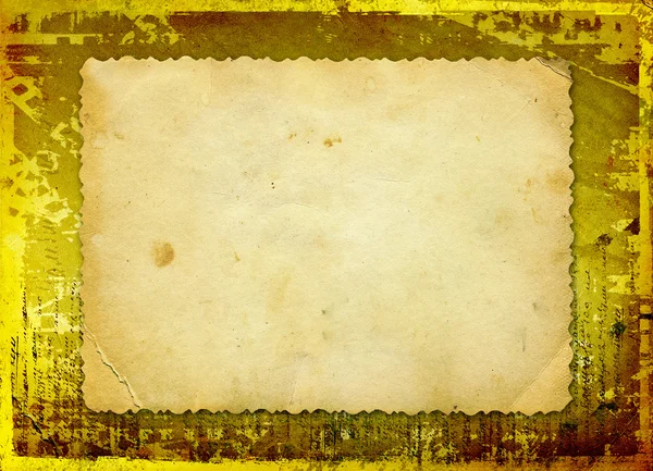 Projeto de papéis Grunge em estilo scrapbooking com branco para texto — Fotografia de Stock