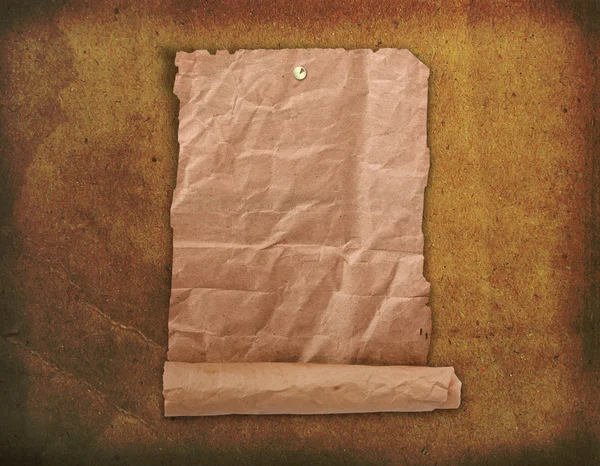 Grunge design de papel no estilo scrapbooking no backgr abstrato — Fotografia de Stock