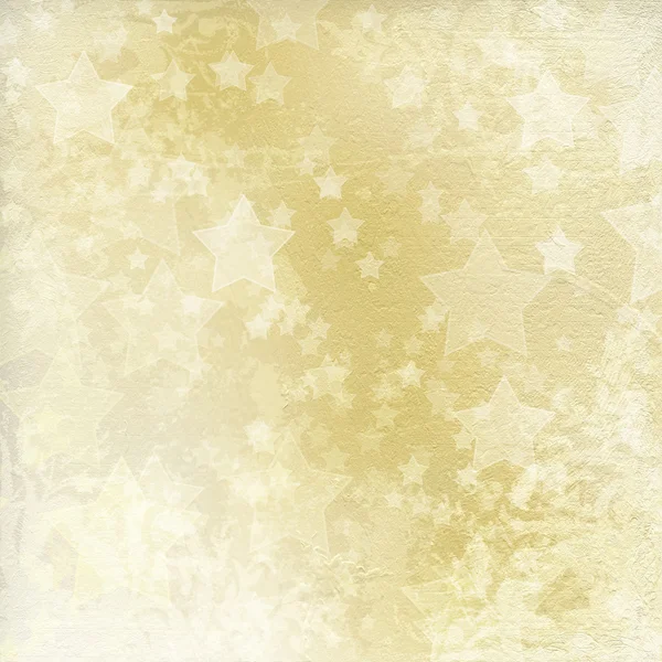 グランジ背景光のゴールデン水彩ブラシ ストローク — ストック写真
