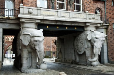 Carlsberg's elephant clipart