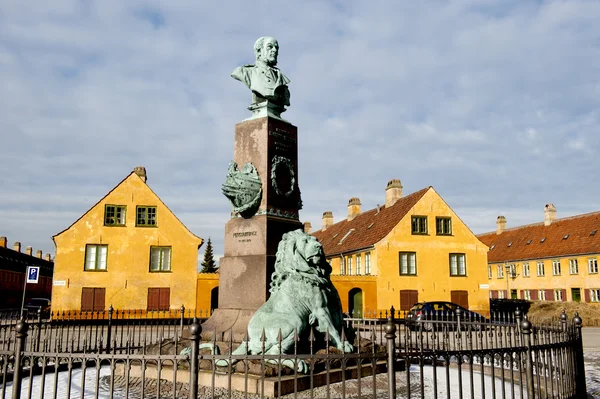Старый город Копенгаген — стоковое фото