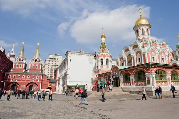 Moscovo quadrado vermelho — Fotografia de Stock