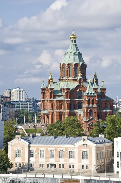 Helsinki Chiesa ortodossa — Foto Stock