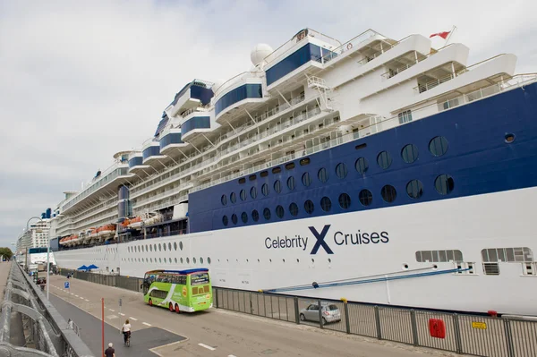 Scandinavische cruiseschip — Stockfoto