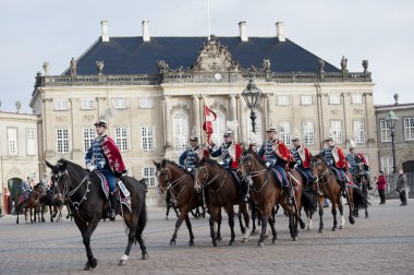 Royal Danish guard clipart