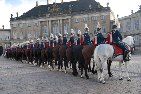 Δανικής βασιλικής φρουράς — Φωτογραφία Αρχείου