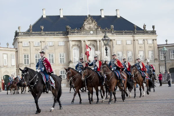 Koninklijke Deense garde — Stockfoto