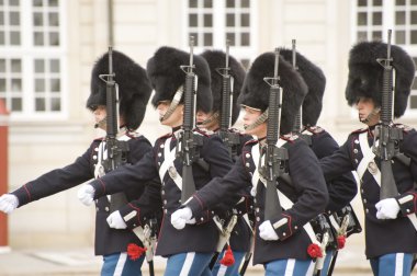 Denmark Royal guard clipart