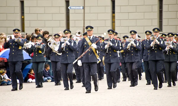 Suécia Guardas reais — Fotografia de Stock
