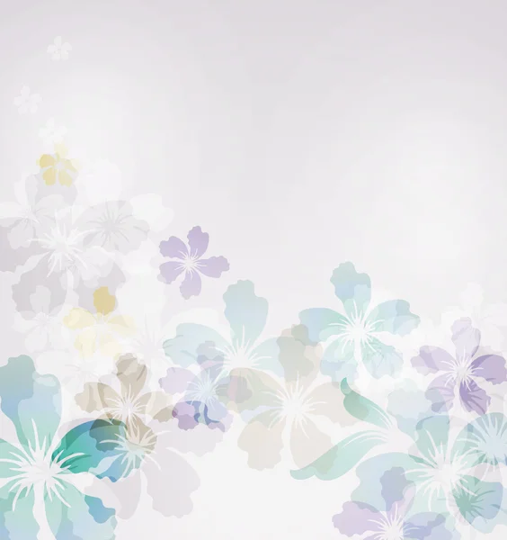Absrtact floral bakgrund — Stock vektor