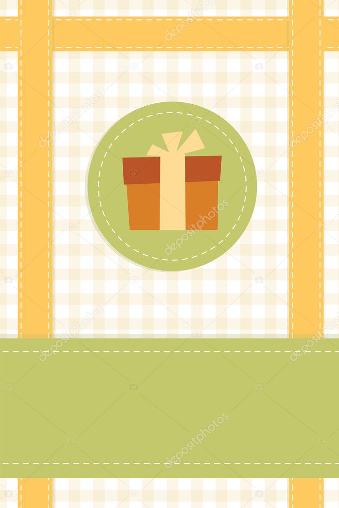 Gift card template