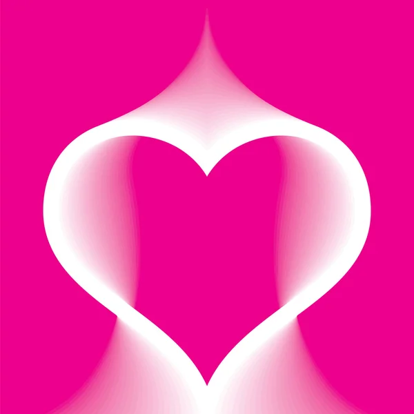 Corazón rosa abstracto — Archivo Imágenes Vectoriales