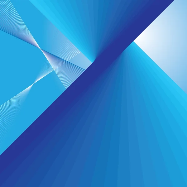 抽象的な青い線背景 — ストックベクタ
